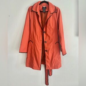 Dennis Basso Trench Coat - Size M